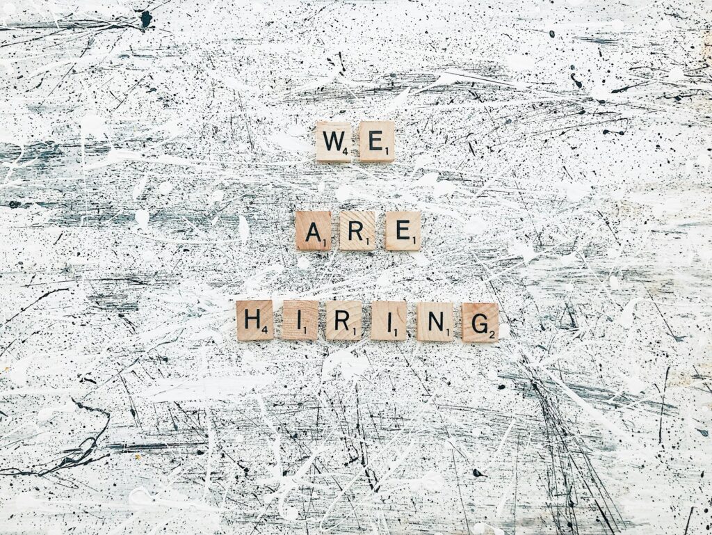 We are hiring